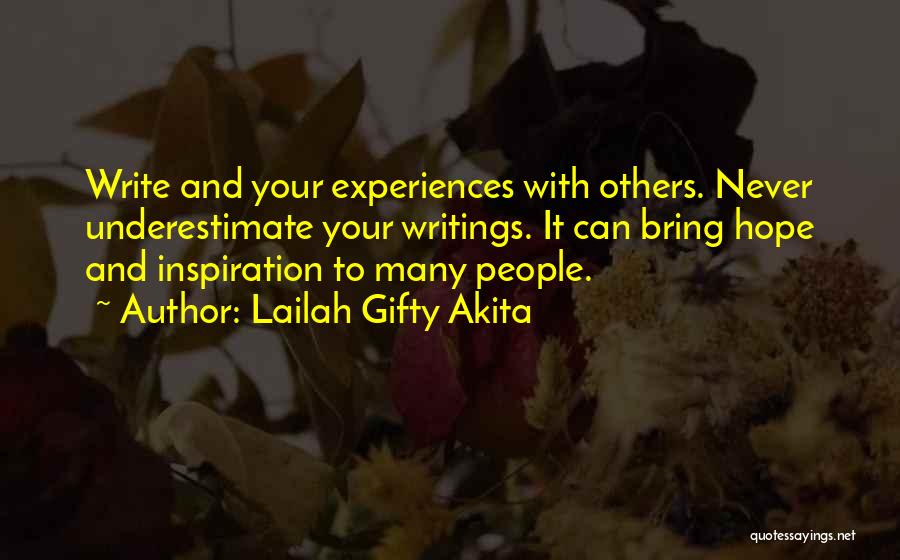 Authors Inspiration Quotes By Lailah Gifty Akita