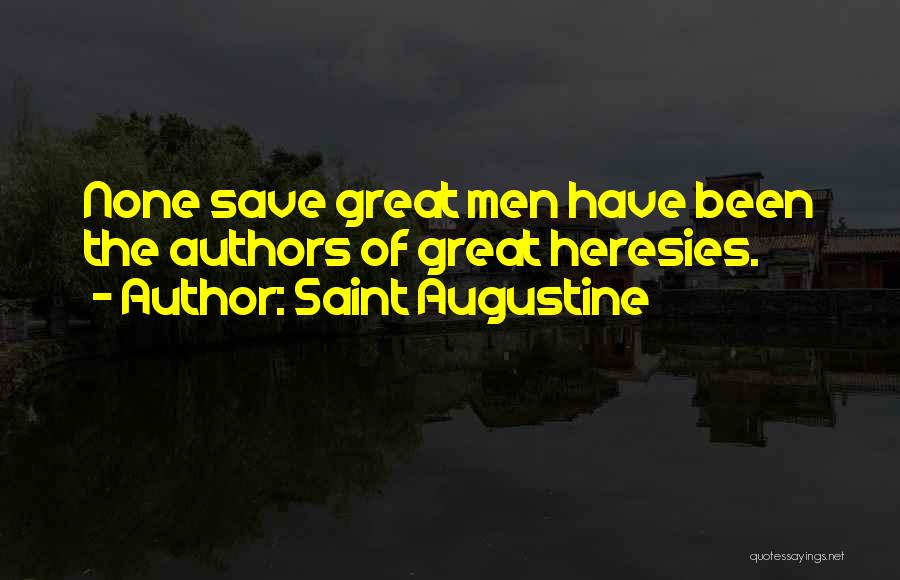 Authors Quotes By Saint Augustine
