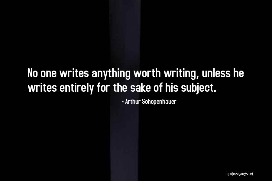 Authorship Writing Quotes By Arthur Schopenhauer Authorship Writing Quotes By Arthur Schopenhauer