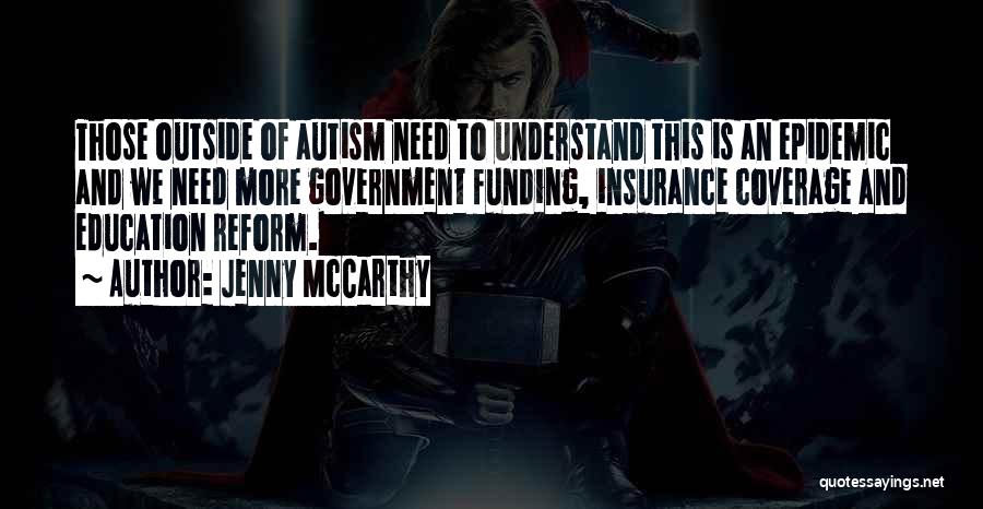 Autism Quotes By Jenny McCarthy