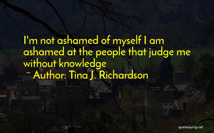 Autism Quotes By Tina J. Richardson