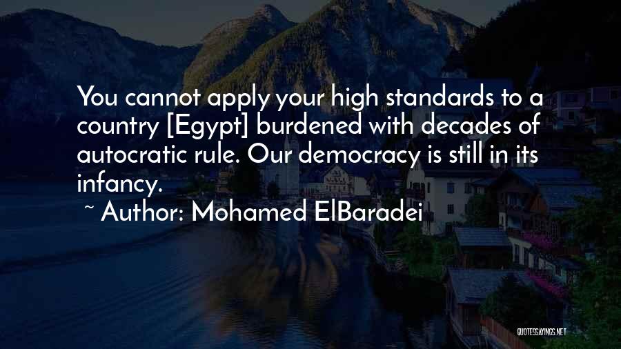 Autocratic Quotes By Mohamed ElBaradei