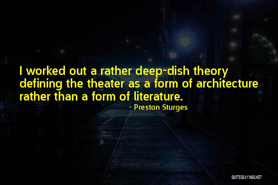 Autodefensa Feminista Quotes By Preston Sturges Autodefensa Feminista Quotes By Preston Sturges