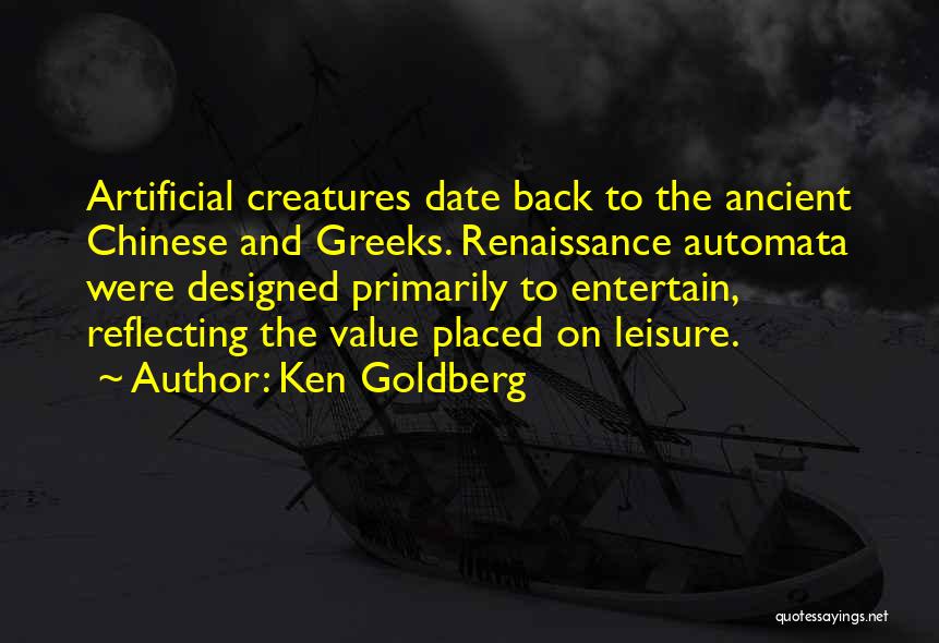 Automata Quotes By Ken Goldberg