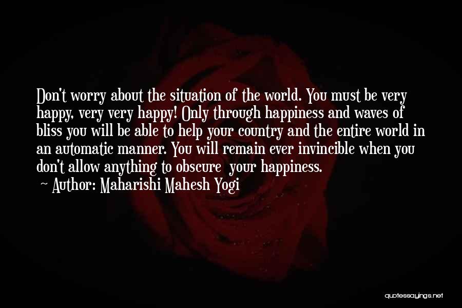 Automatic Quotes By Maharishi Mahesh Yogi