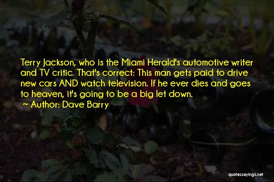 Automotive Quotes By Dave Barry
