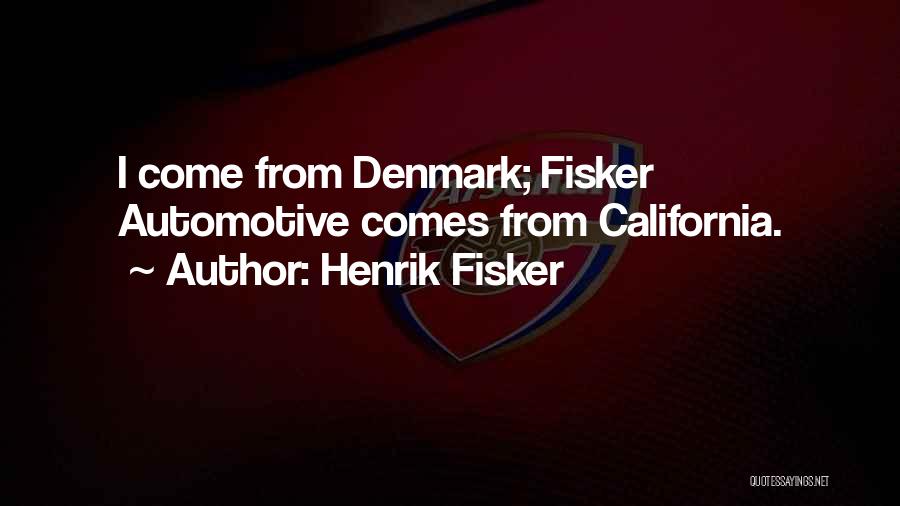 Automotive Quotes By Henrik Fisker