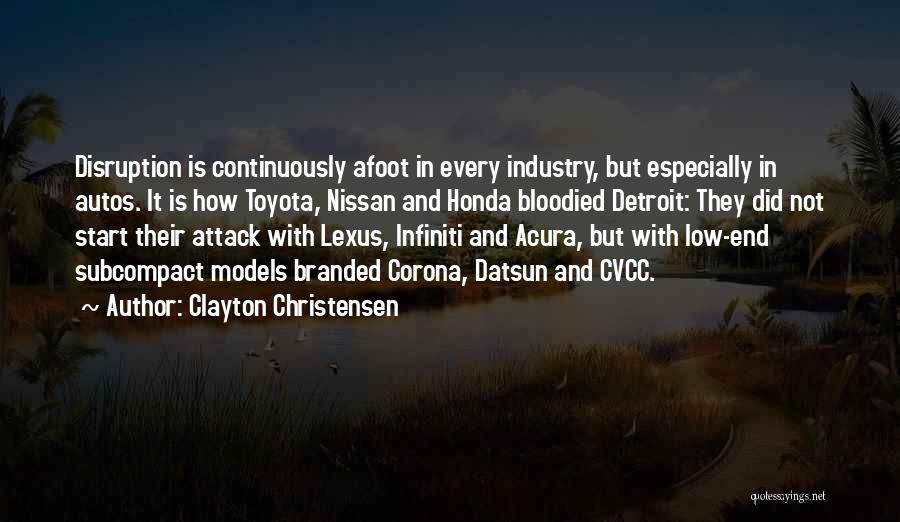 Autos Quotes By Clayton Christensen