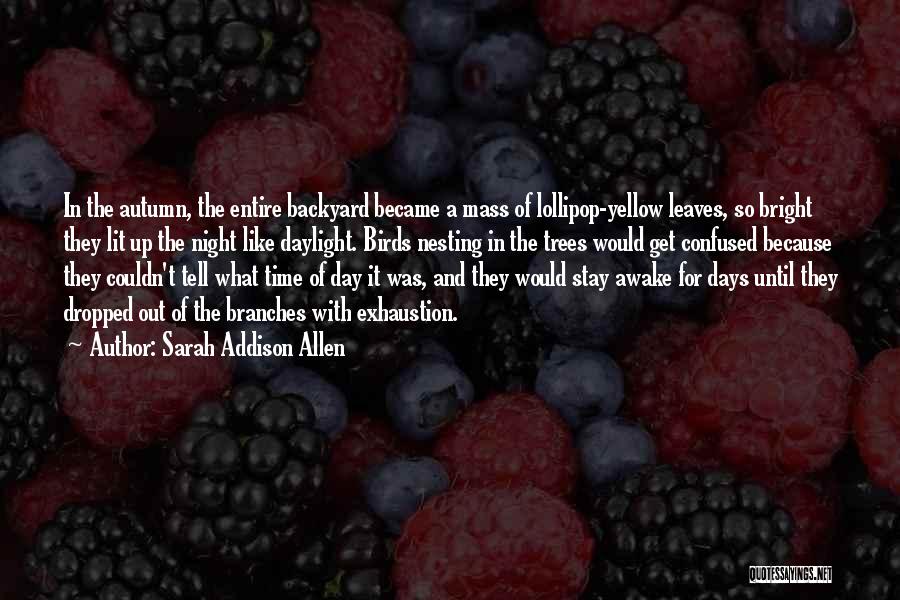 Autumn And Quotes By Sarah Addison Allen