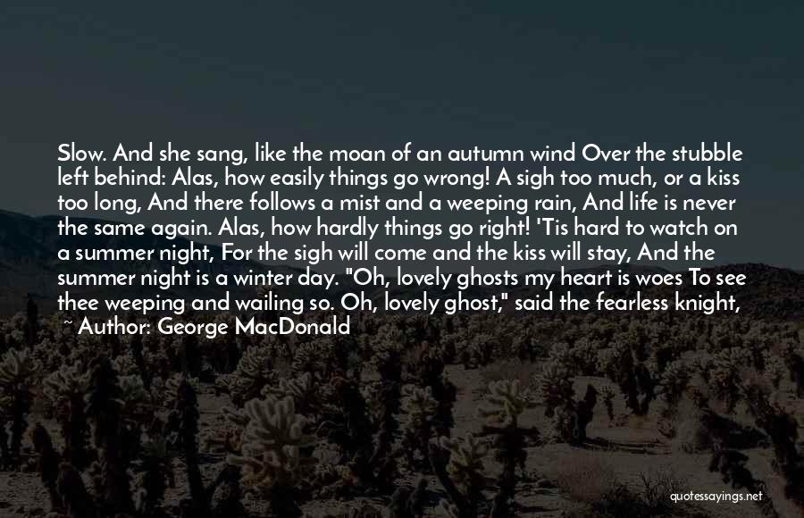 Autumn And Rain Quotes By George MacDonald