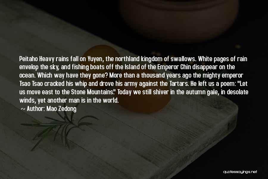 Autumn And Rain Quotes By Mao Zedong