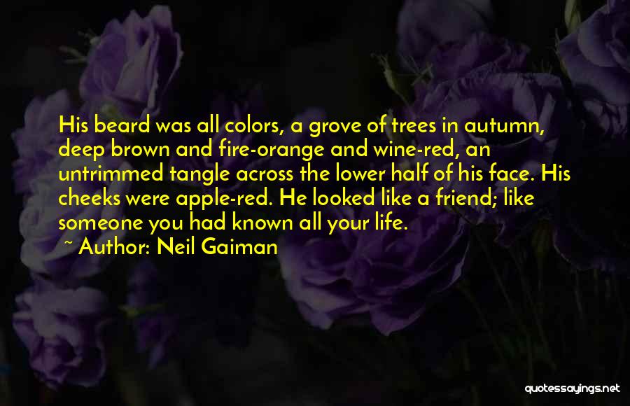 Autumn And Wine Quotes By Neil Gaiman