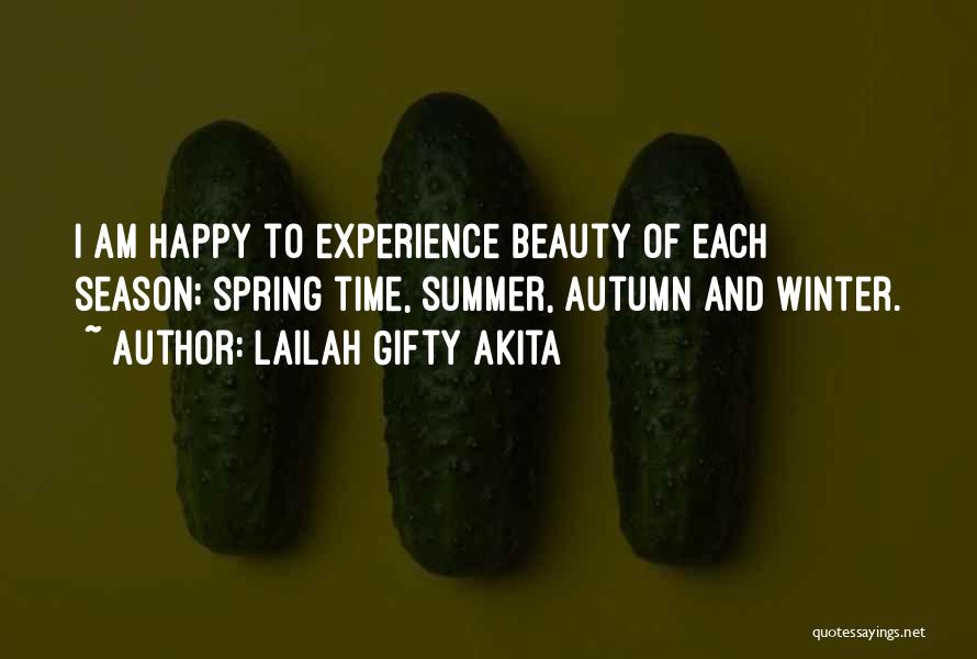 Autumn And Winter Quotes By Lailah Gifty Akita