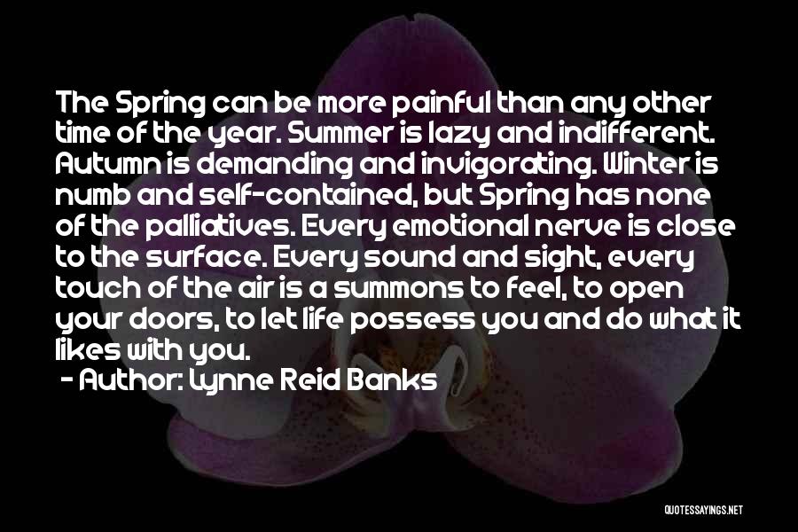 Autumn And Winter Quotes By Lynne Reid Banks