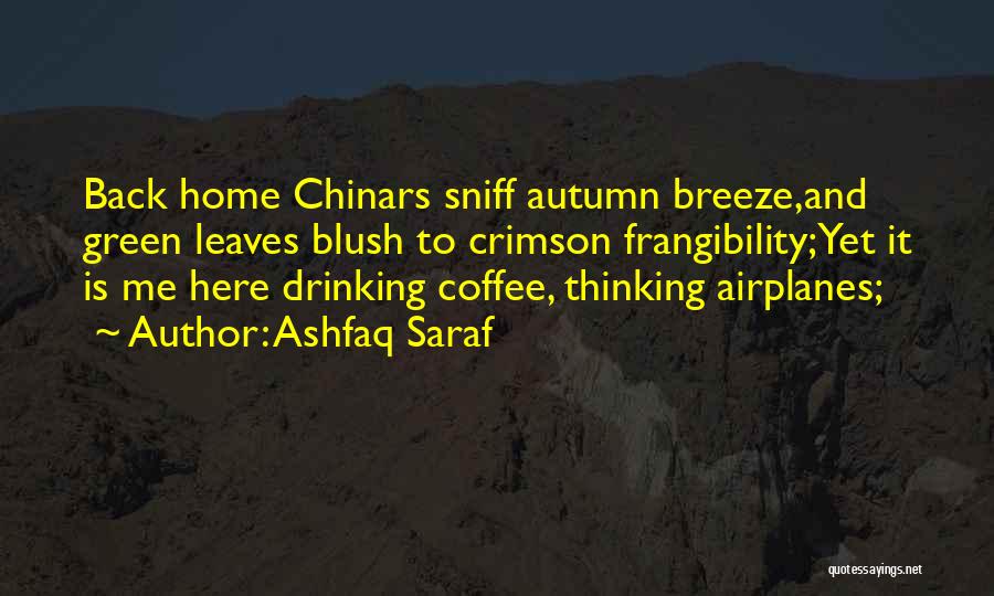 Autumn Breeze Quotes By Ashfaq Saraf