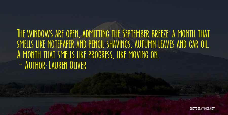 Autumn Breeze Quotes By Lauren Oliver