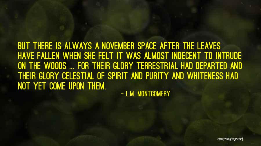 Autumn Cuddle Quotes By L.M. Montgomery Autumn Cuddle Quotes By L.M. Montgomery