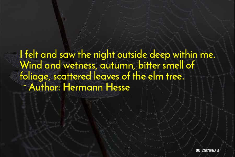 Autumn Foliage Quotes By Hermann Hesse