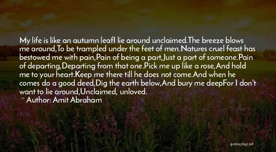 Autumn Leaf Quotes By Amit Abraham