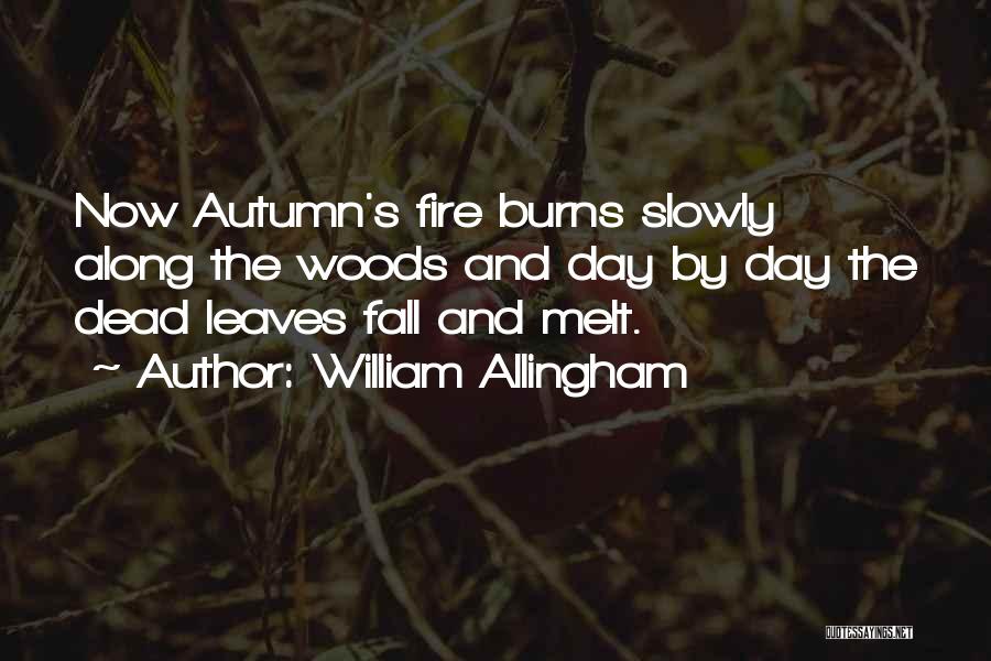 Autumn Leaves Fall Quotes By William Allingham