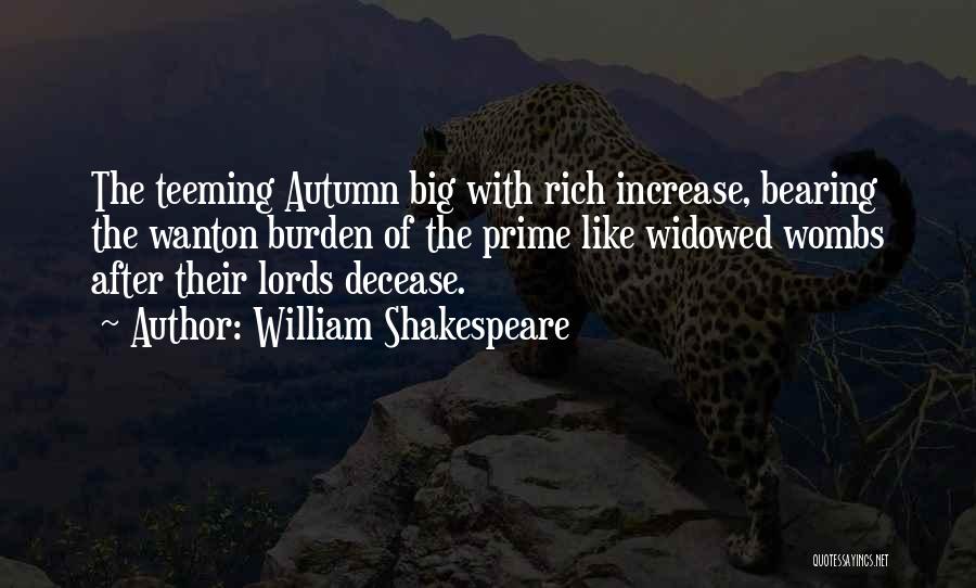 Autumn Shakespeare Quotes By William Shakespeare