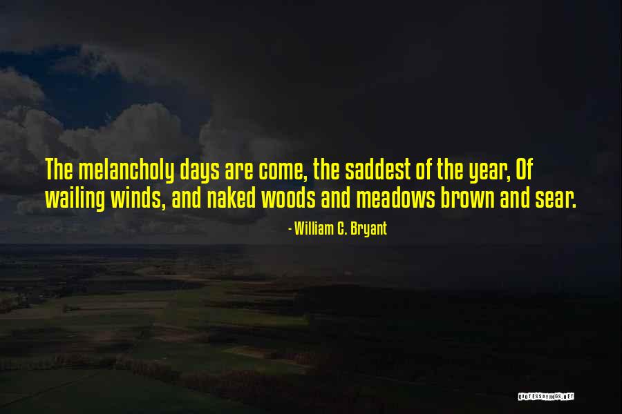 Autumn Winds Quotes By William C. Bryant Autumn Winds Quotes By William C. Bryant