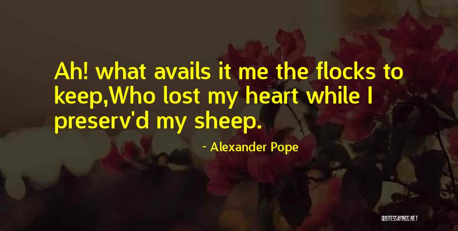 Avails Quotes By Alexander Pope Avails Quotes By Alexander Pope