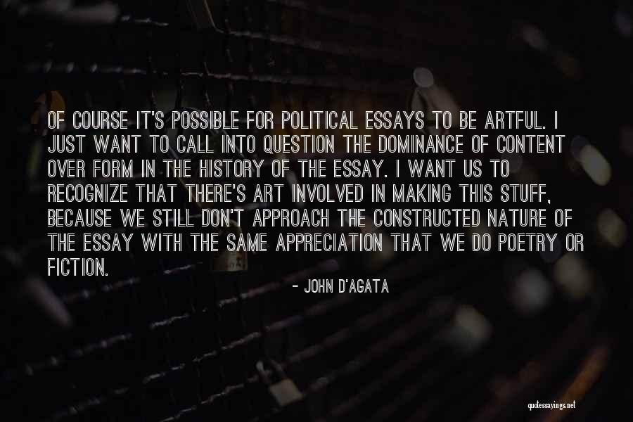 Avais In English Quotes By John D'Agata Avais In English Quotes By John D'Agata