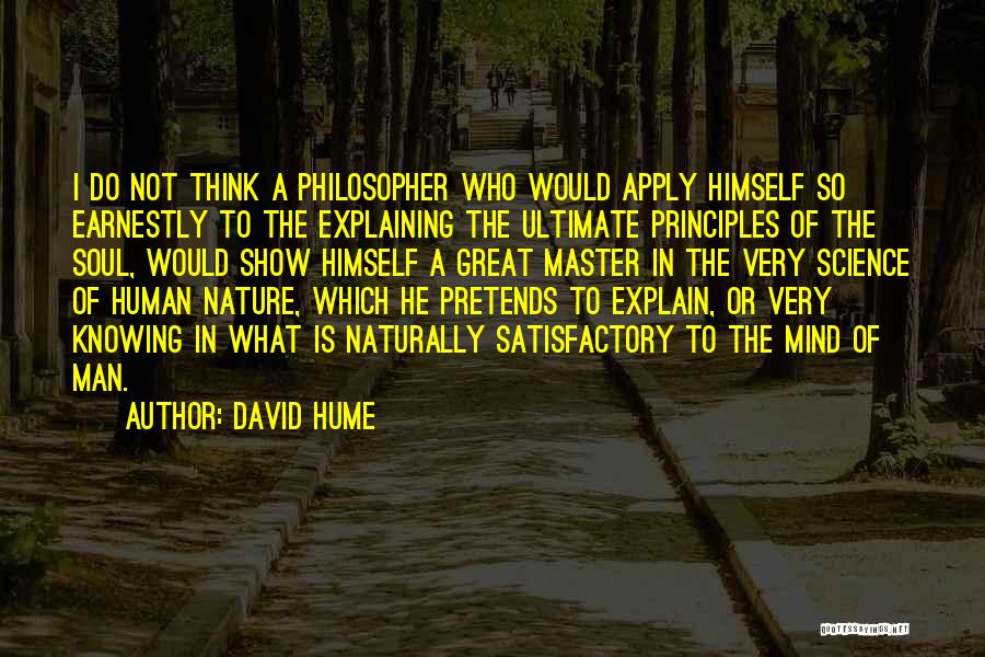 Avando Nani Quotes By David Hume