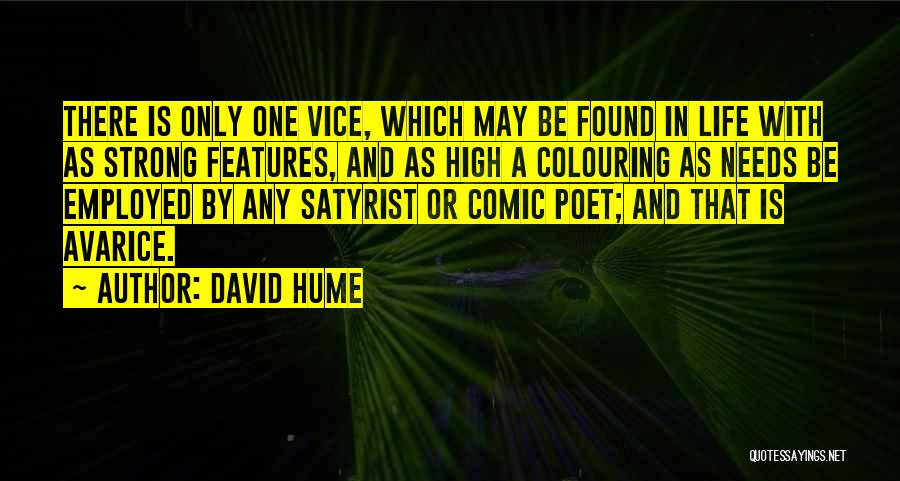 Avarice Quotes By David Hume