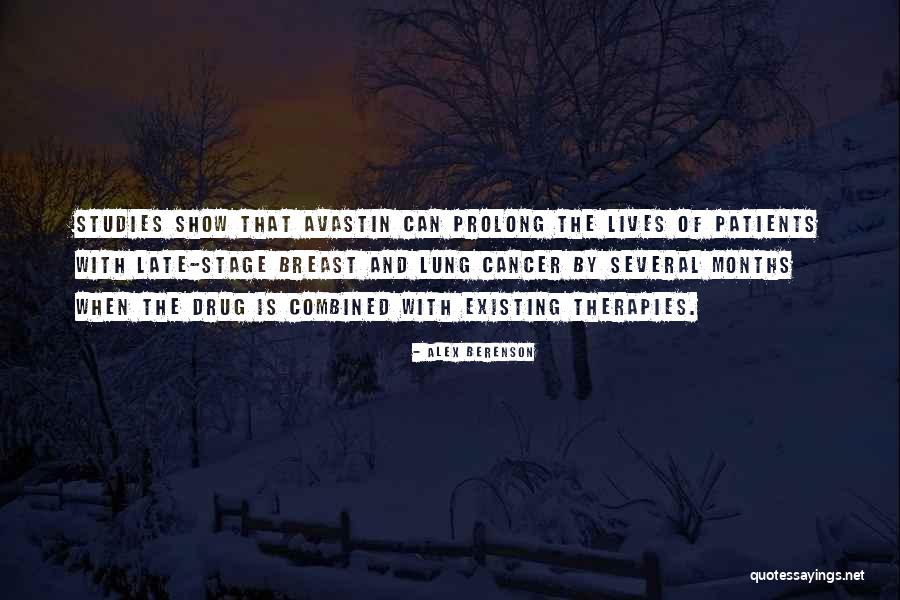 Avastin Quotes By Alex Berenson Avastin Quotes By Alex Berenson