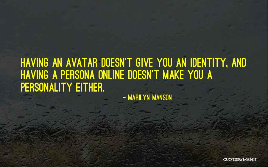 Avatar Quotes By Marilyn Manson Avatar Quotes By Marilyn Manson