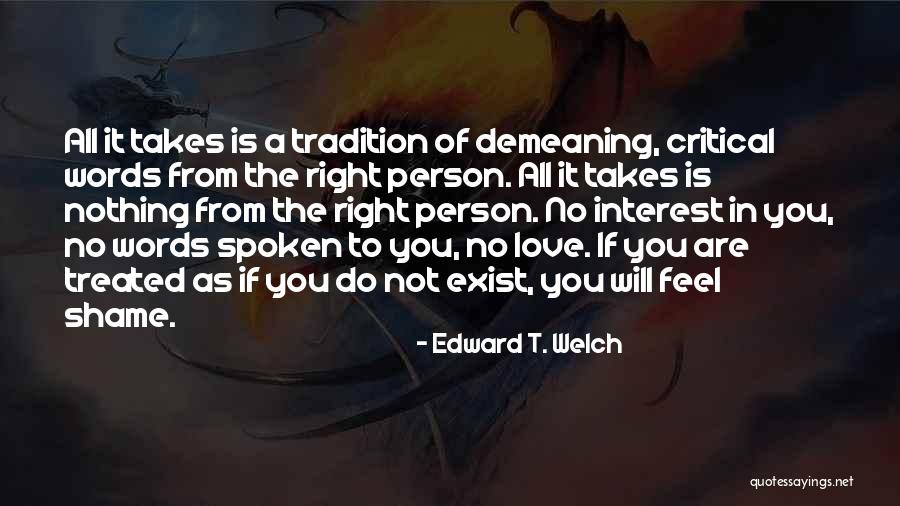 Avdeyuk Quotes By Edward T. Welch Avdeyuk Quotes By Edward T. Welch