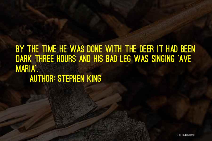 Ave Maria Quotes By Stephen King