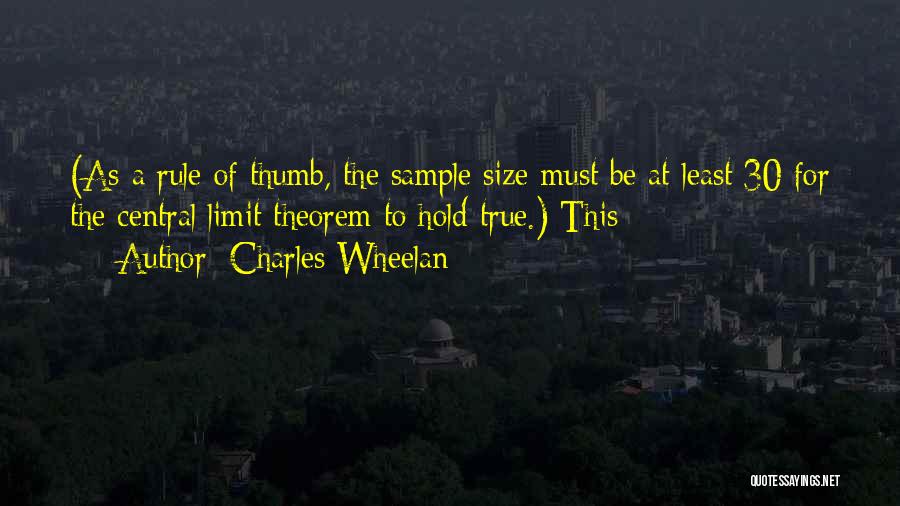 Avectus Quotes By Charles Wheelan