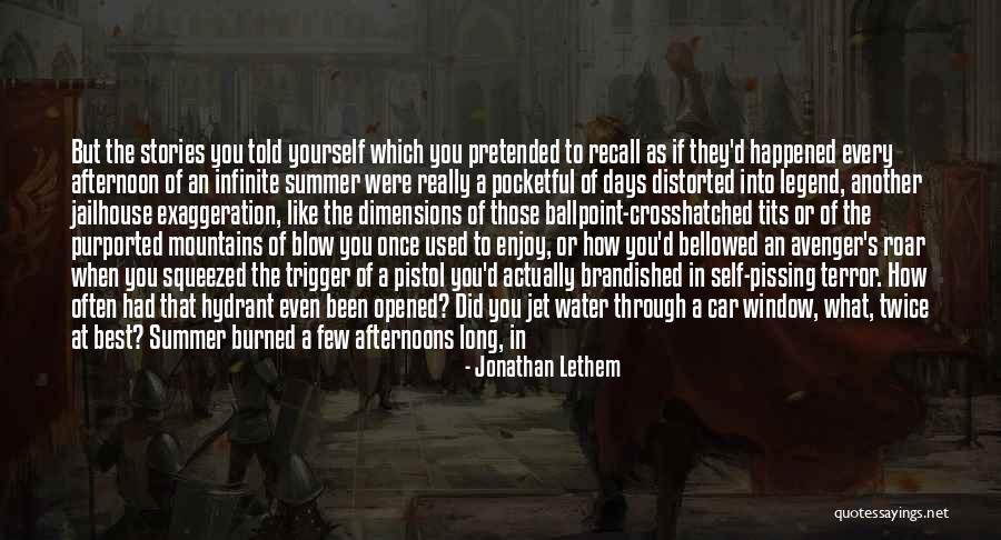 Avenger 2 Quotes By Jonathan Lethem