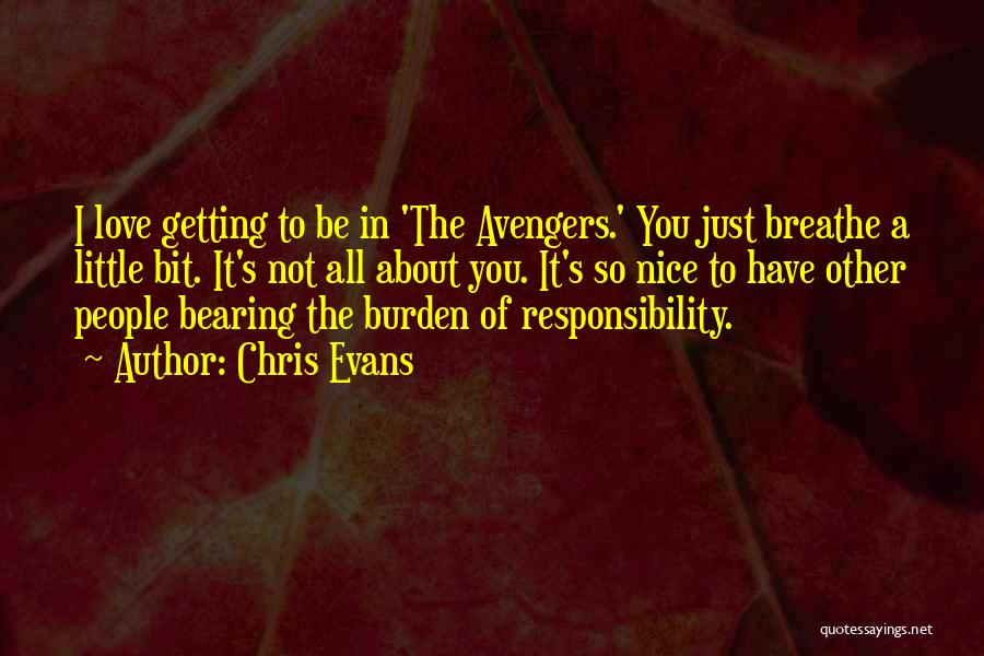 Avengers Quotes By Chris Evans