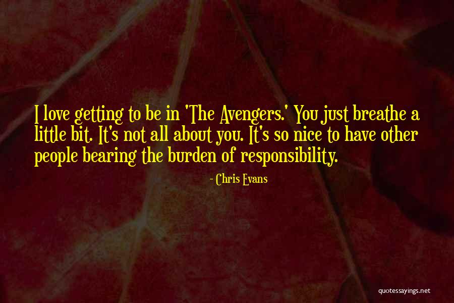 Avengers Quotes By Chris Evans