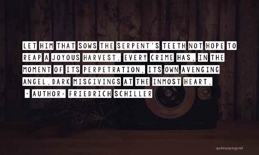 Avenging Angel Quotes By Friedrich Schiller