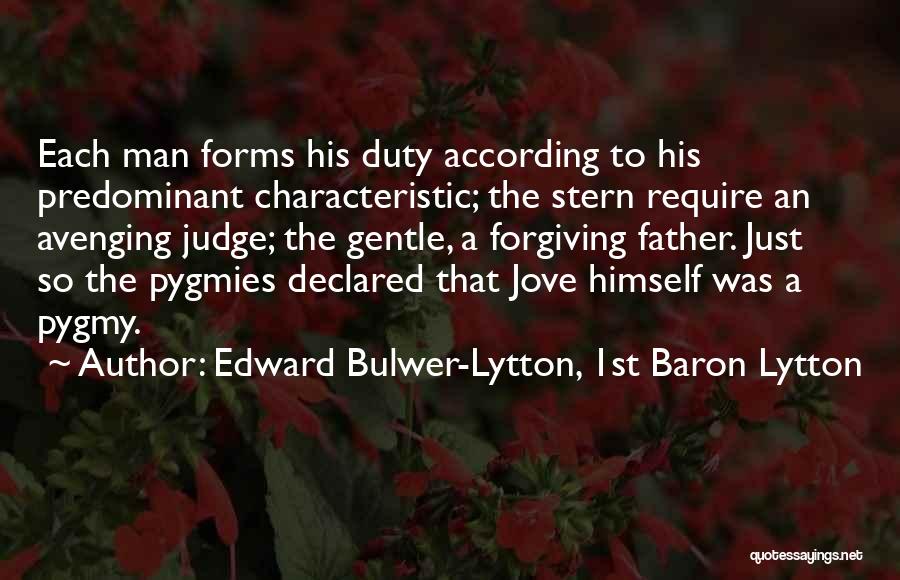 Avenging Quotes By Edward Bulwer-Lytton, 1st Baron Lytton