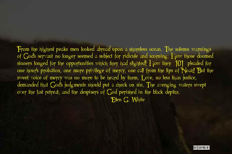 Avenging Quotes By Ellen G. White Avenging Quotes By Ellen G. White