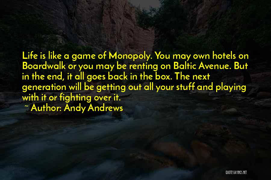 Avenue Quotes By Andy Andrews