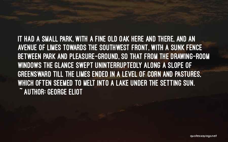 Avenue Quotes By George Eliot