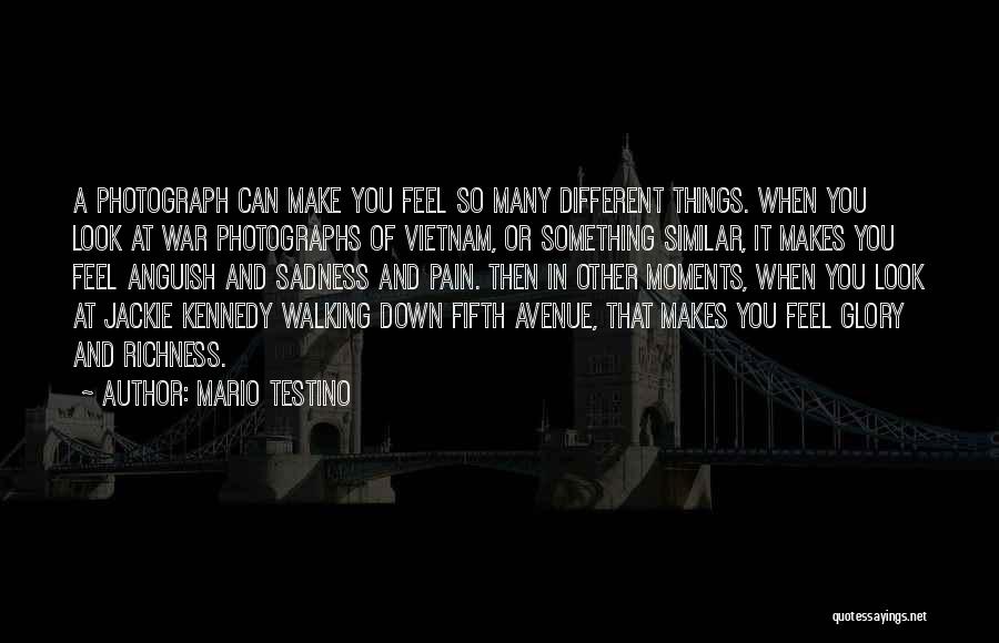 Avenue Quotes By Mario Testino