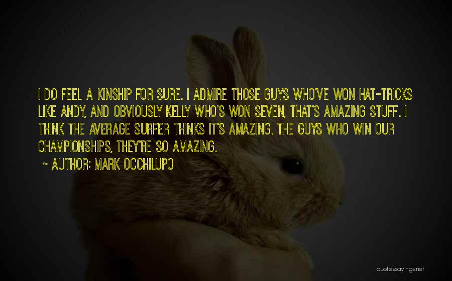 Average Guys Quotes By Mark Occhilupo