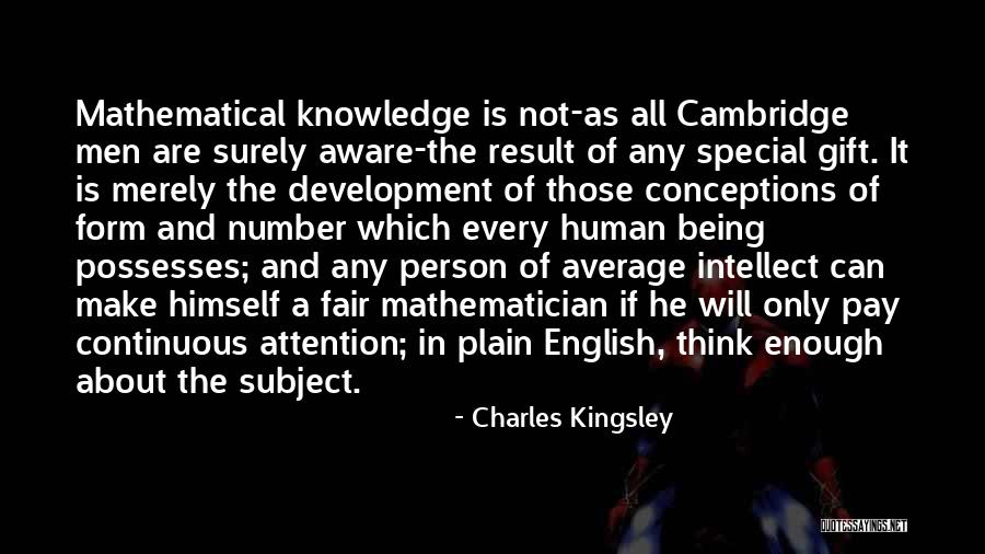 Average Person Quotes By Charles Kingsley Average Person Quotes By Charles Kingsley
