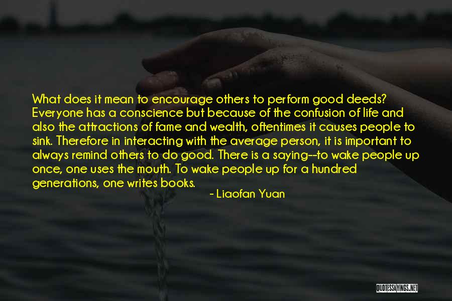 Average Person Quotes By Liaofan Yuan Average Person Quotes By Liaofan Yuan
