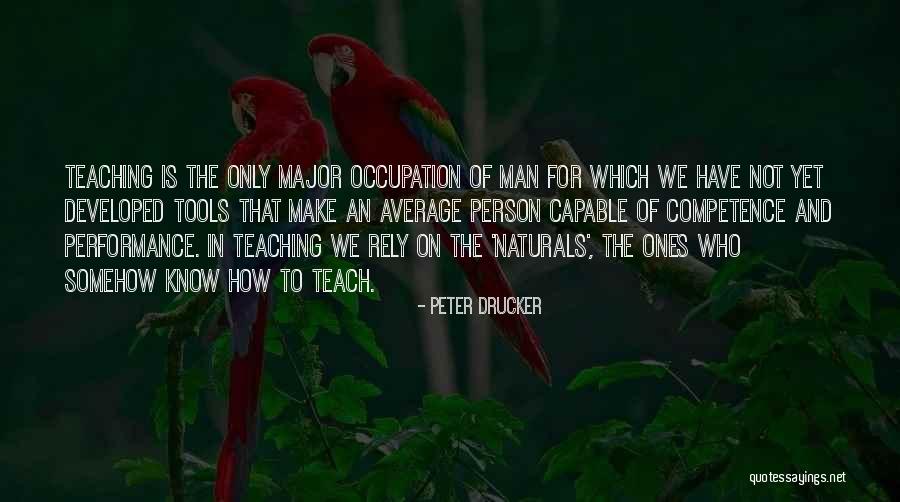 Average Person Quotes By Peter Drucker Average Person Quotes By Peter Drucker