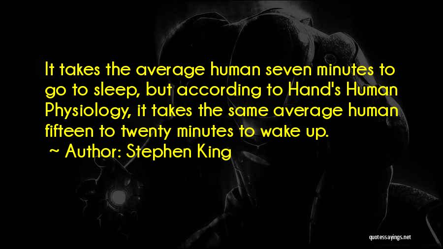 Average Quotes By Stephen King