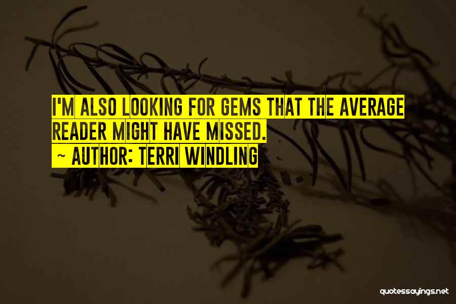 Average Quotes By Terri Windling